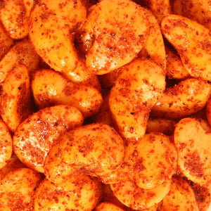 Chilli Bomba Spicy Mango Gummies, chili chamoy candy hand-made in LA