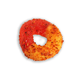 Chilli Bomba Spicy Peach Rings, chili chamoy candy hand-made in LA